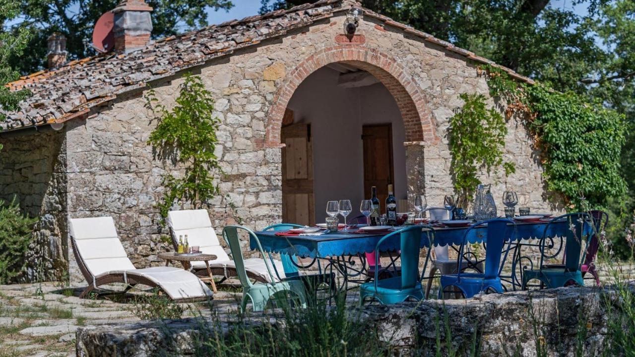 Montelodoli Capanna Villa Gaiole in Chianti Ngoại thất bức ảnh